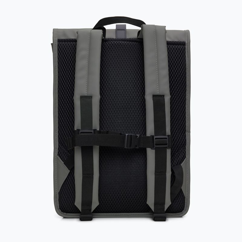 Zaino Rains Rolltop W3 13 l city backpack grigio 2