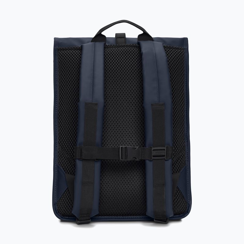 Zaino urbano Rains Rucksack Rolltop 13 + 4 l navy 2