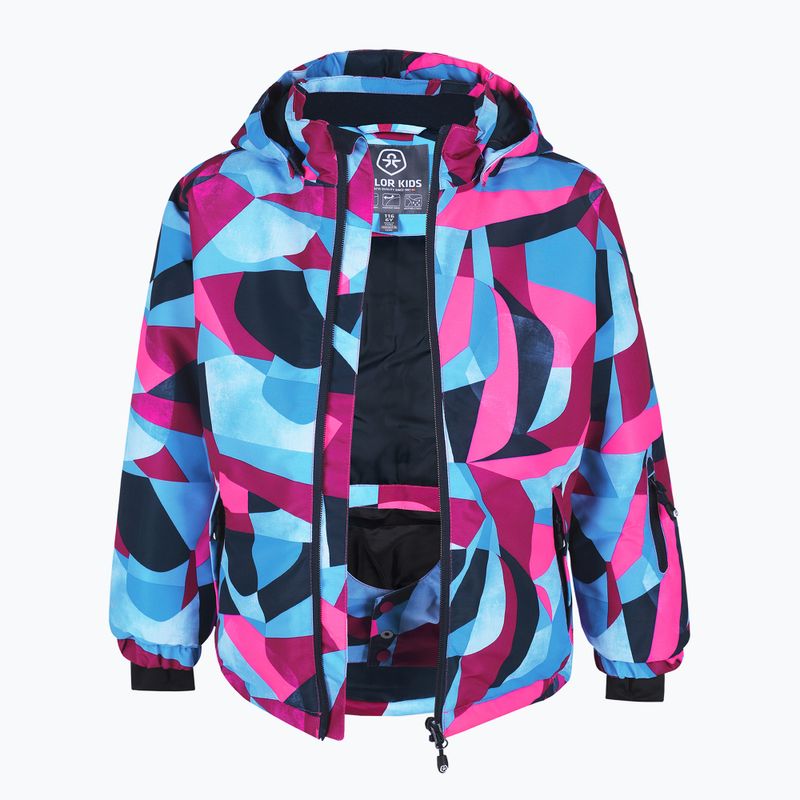 Colore Giacca da sci per bambini AOP AF 10.000 pink glo 2