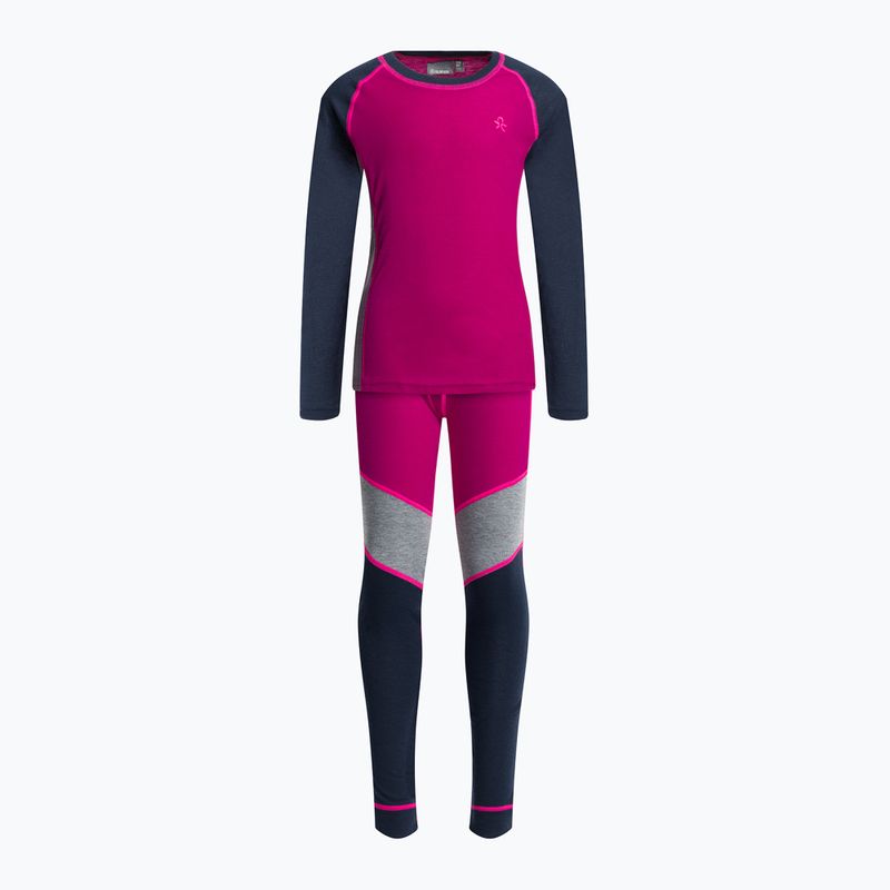 Color Kids Ski Underwear Colorblock festival fucsia