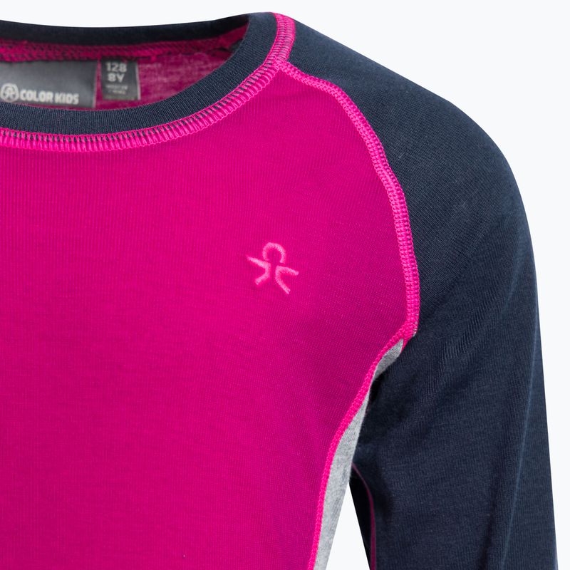 Color Kids Ski Underwear Colorblock festival fucsia 4