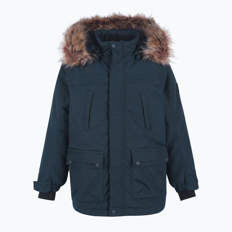 Colore Bambini Giacca invernale Parka w. Pelliccia finta AF 10.000 eclissi totale 5