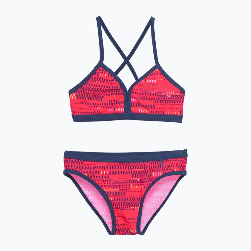 Costume da bagno a due pezzi per bambini Color Kids AOP Bikini diva/rosa