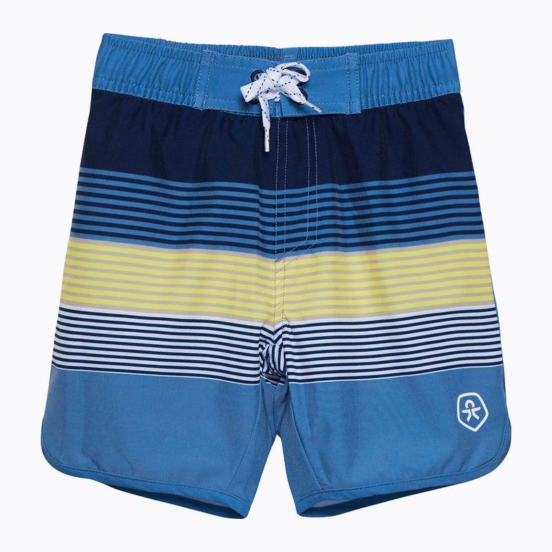 Colore Pantaloncini da bagno per bambini AOP coronet/blu