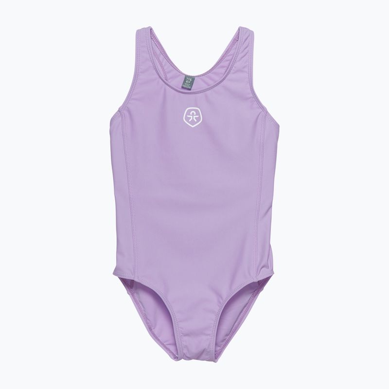 Color Kids Costume intero tinta unita lavanda/nebbia