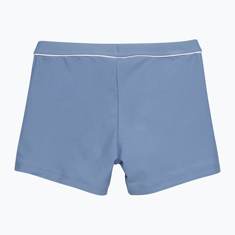 Colore Bambini Boxer da bagno tinta unita coronet/blu 2