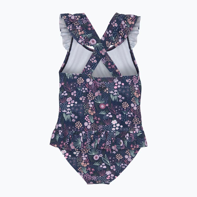 Color Kids Frills AOP costume intero scuro/denim 2