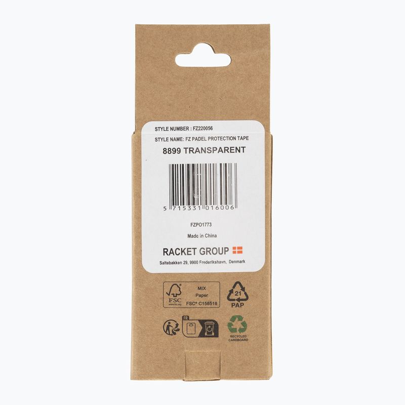Nastro protettivo per racchetta da padel FZ Padel Protection Tape transparent 2