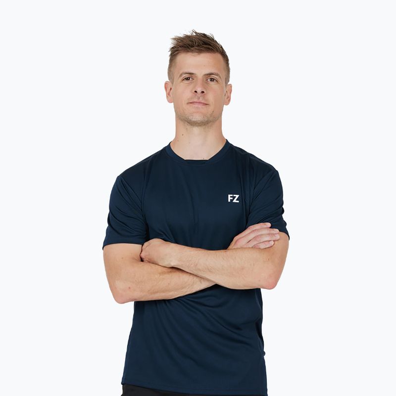 Camicia da tennis uomo FZ Forza Venetto navy