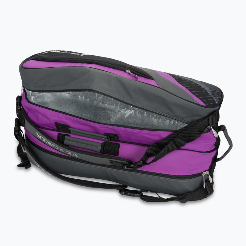 FZ Forza Tour Line borsa da badminton 12 pezzi fiore viola 6