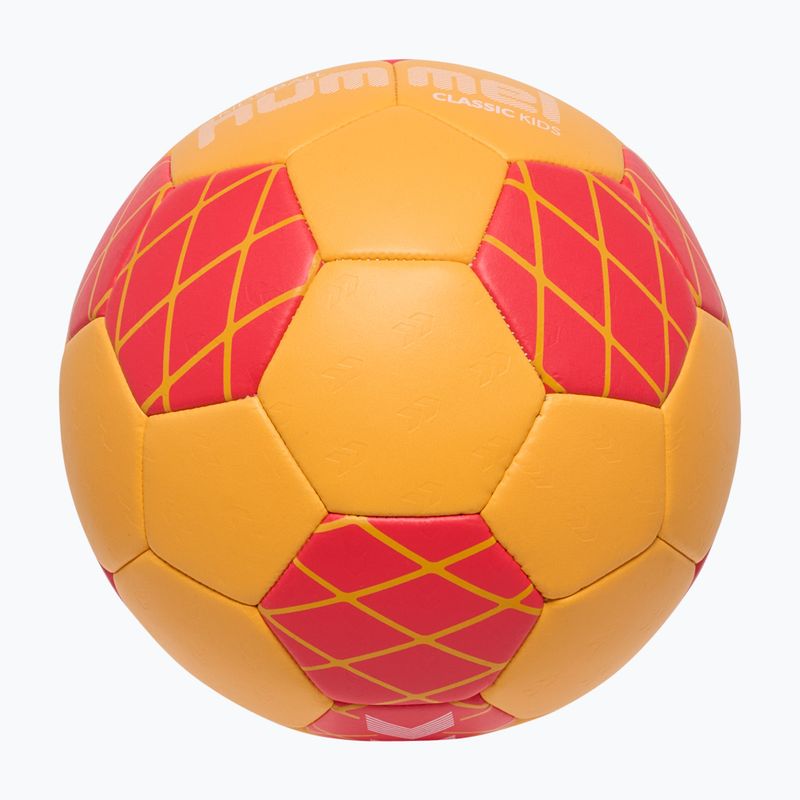 Pallone da pallamano per bambini Hummel Classic HB Jr orange/red size 1 3
