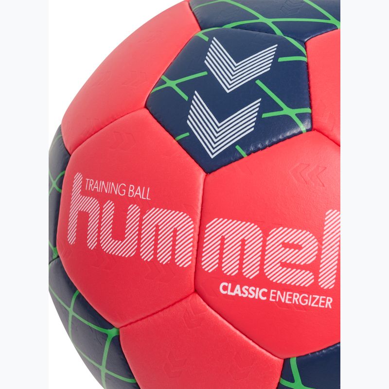 Palla da pallamano Hummel Classic Energizer red/marine/green size 0 4