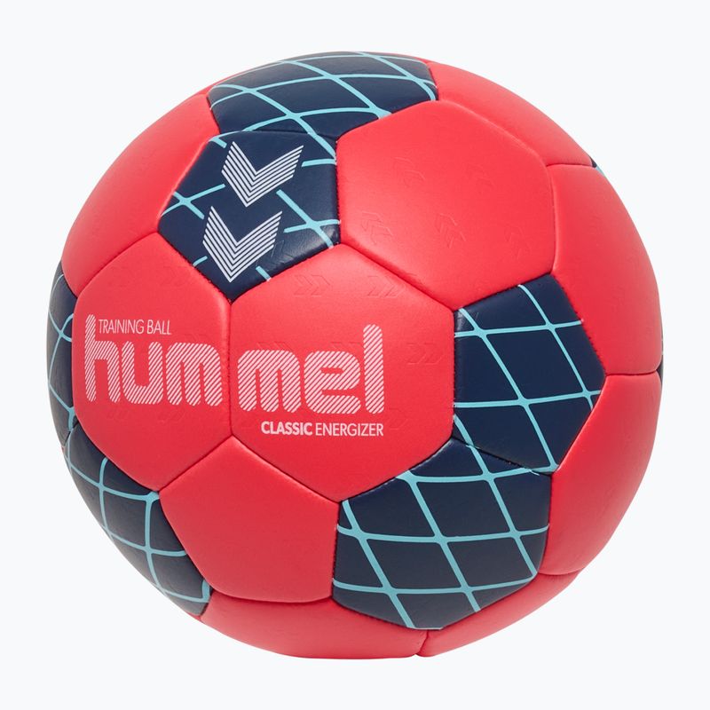 Palla da pallamano Hummel Classic Energizer red/marine/light blue size 1 2