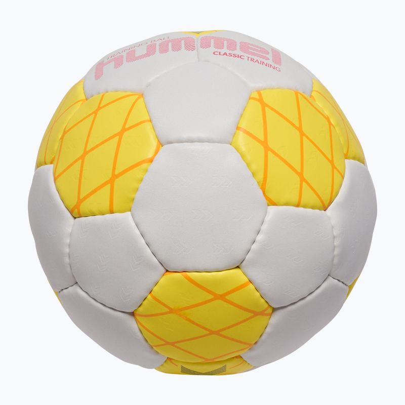 Palla da pallamano Hummel Classic Training HB white/yellow/blue size 2 3