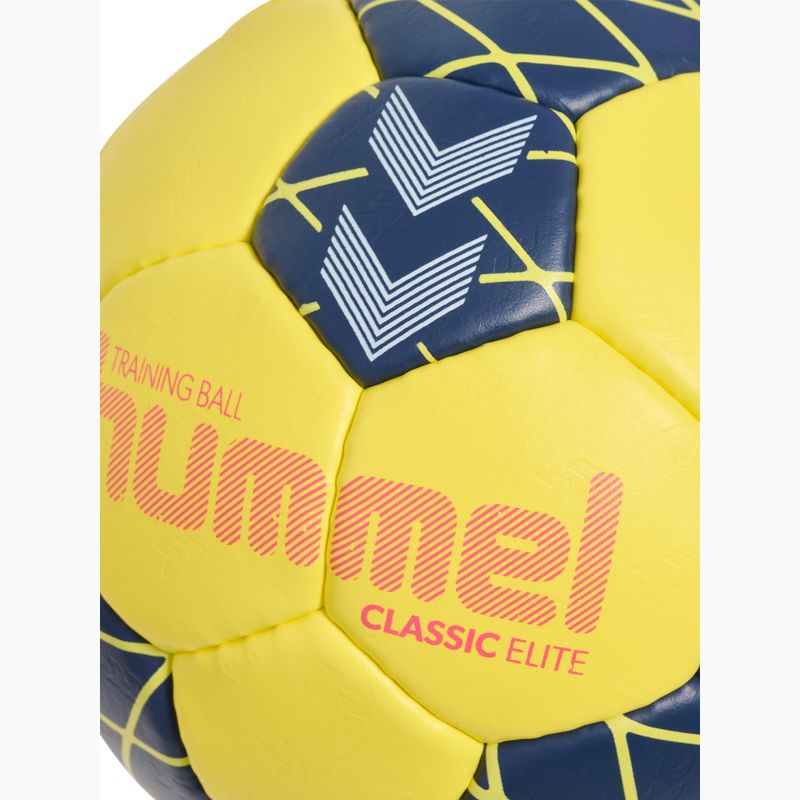 Palla da pallamano Hummel Classic Elite HB yellow/marine size 1 4