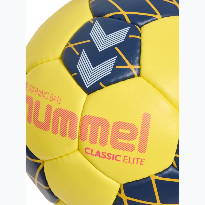 Palla da pallamano Hummel Classic Elite HB yellow/marine/orange size 2 4