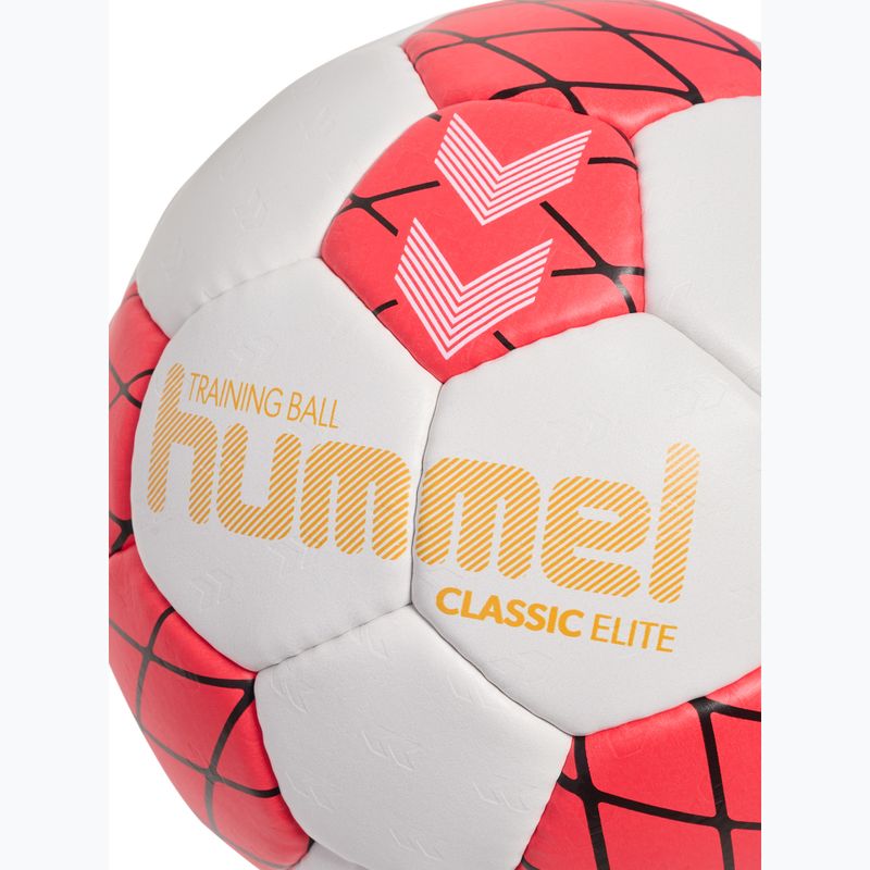Palla da pallamano Hummel Classic Elite HB off white/red/black size 2 4