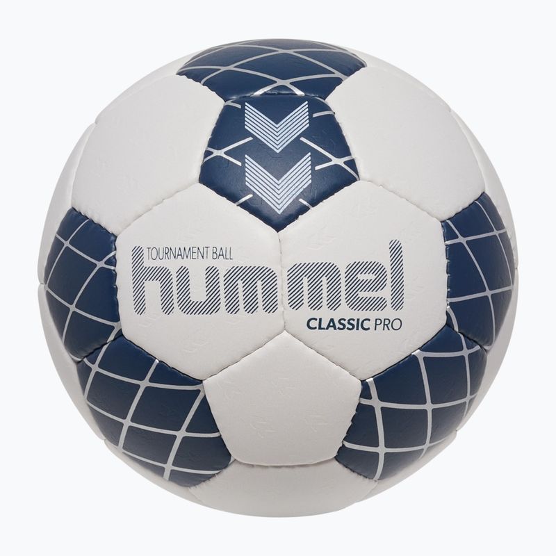 Palla da pallamano Hummel Classic Pro HB off white/marine/silver size 2