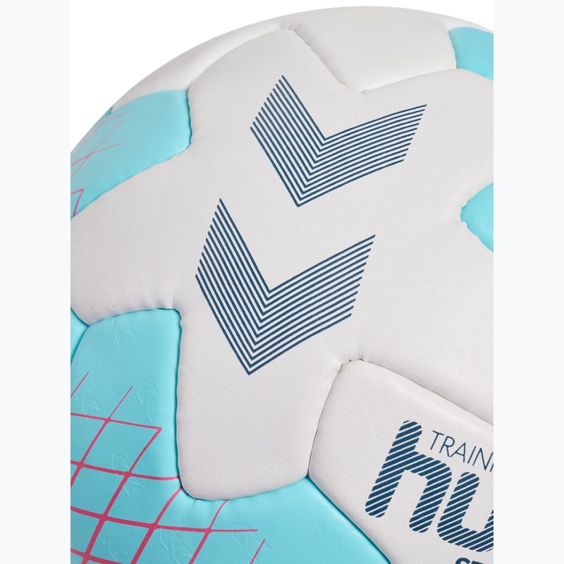 Palla da pallamano Hummel Startraining HB white/light blue/navy size 3 4