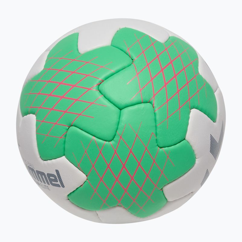 Palla da pallamano Hummel Star Elite HB off white/green/red size 2 3