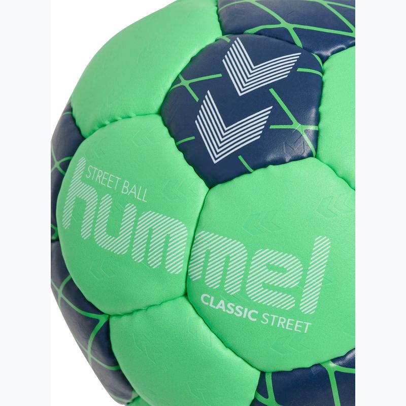 Palla da pallamano Hummel Classic Street HB green/navy size 0.0 4
