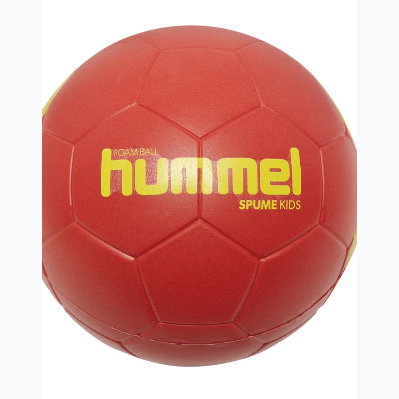 Pallone da pallamano per bambini Hummel Classic Spume HB Jr burgundy/yellow size 0.0 3