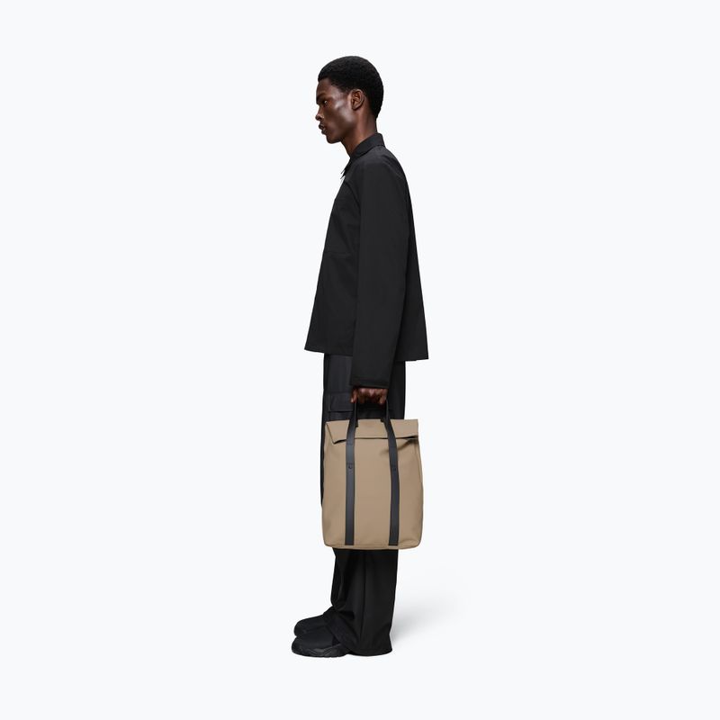 Zaino Rains 2 Way Tote Mini Beige 4