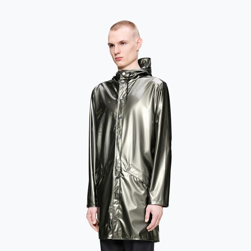 Giacca Rains Long Jacket raven 3