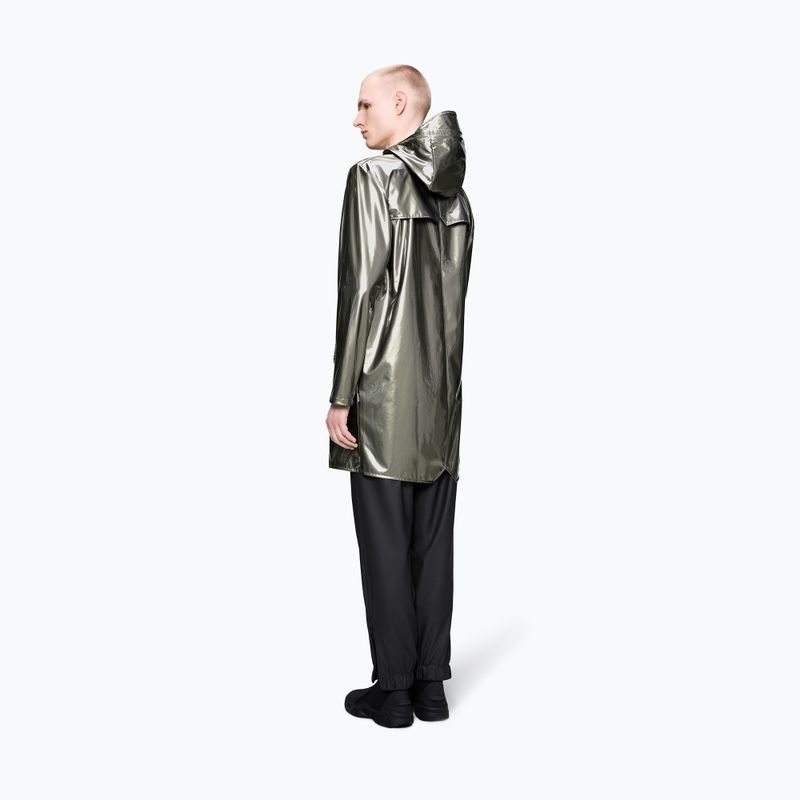 Giacca Rains Long Jacket raven 7