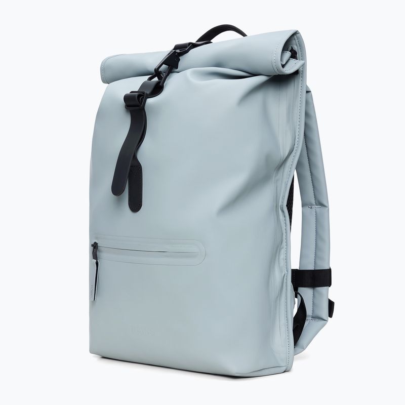 Zaino urbano Rains Rucksack Rolltop 13 + 4 l pool 2