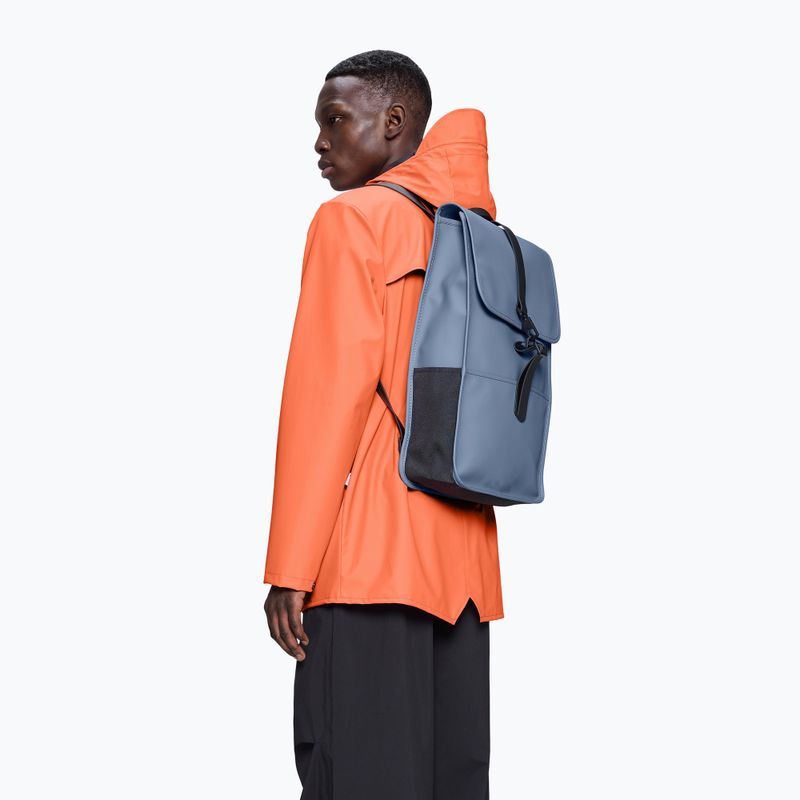 Zaino urbano Rains Backpack W3 Blue Dusk 4