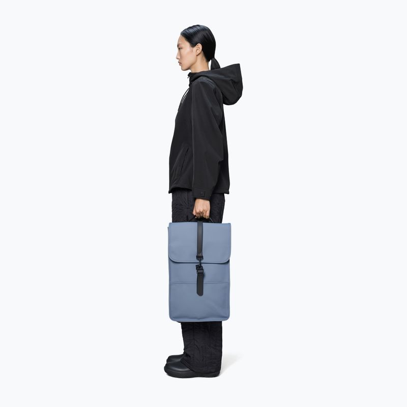 Zaino urbano Rains Backpack W3 Blue Dusk 5