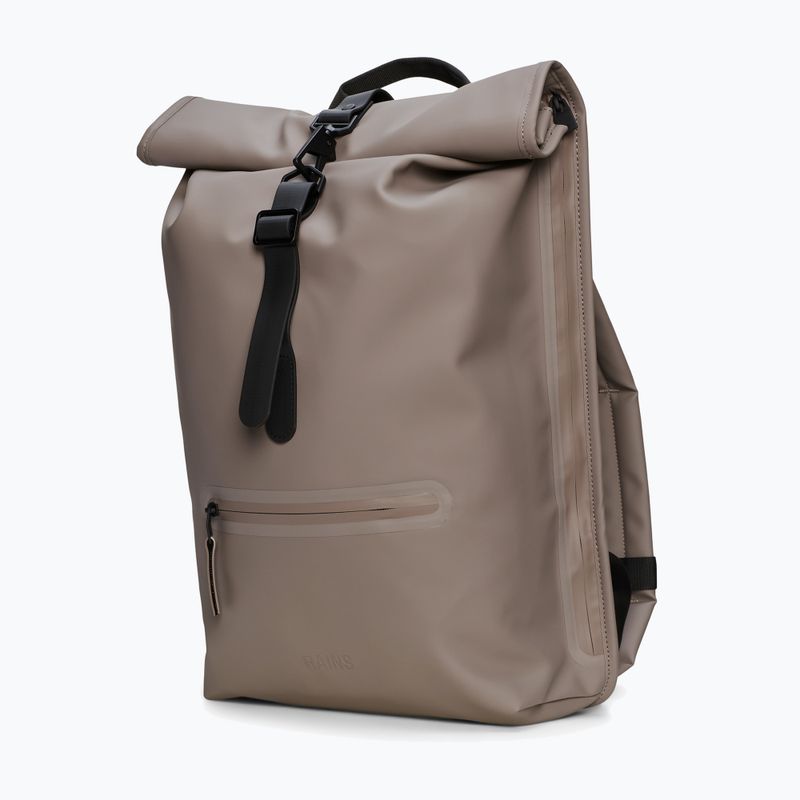 Zaino urbano Rains Rucksack Rolltop Cinder 3