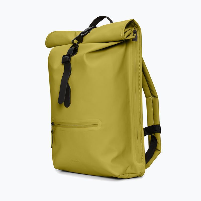 Zaino urbano Rains Rucksack Rolltop glow 2