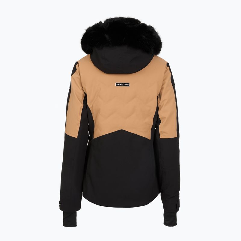 Giacca da sci da donna Bergson Zephyric Stx praline 2