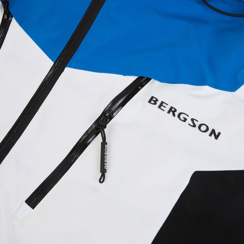 Giacca da sci da uomo BERGSON Velox Stx ibiza blue/white 4