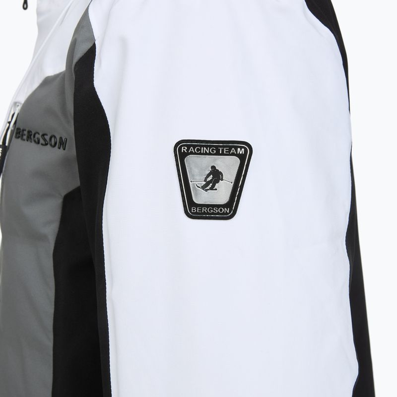 Giacca da sci da uomo BERGSON Velox Stx white/grey 3