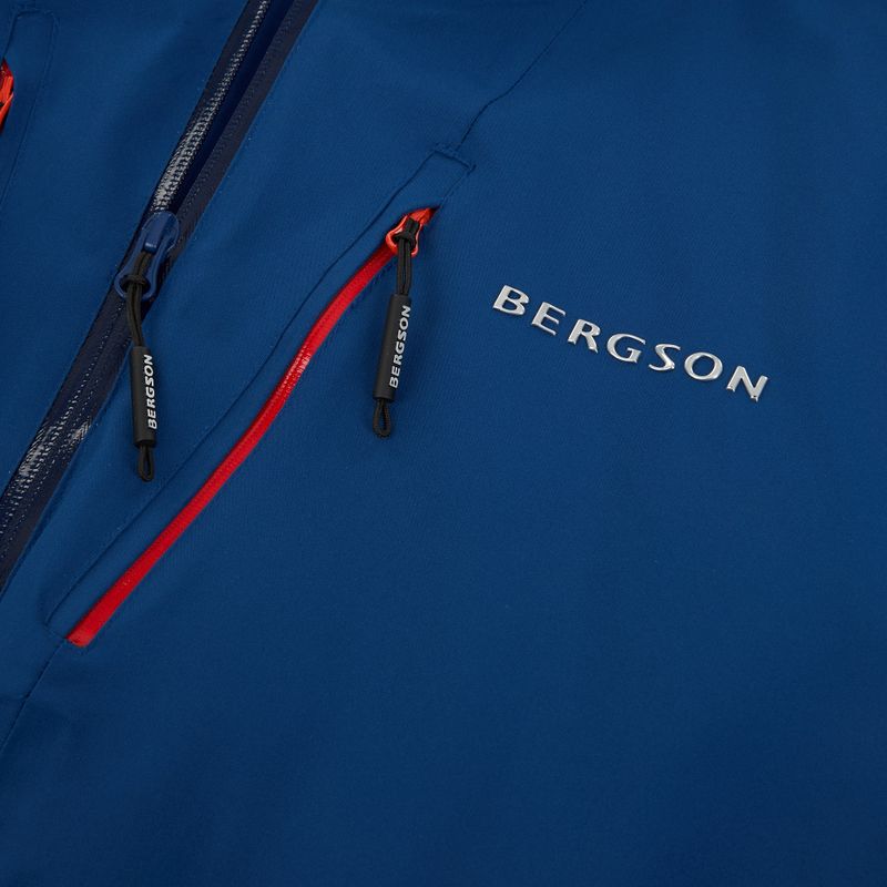 Giacca da sci da uomo BERGSON Axen Stx director blue 4