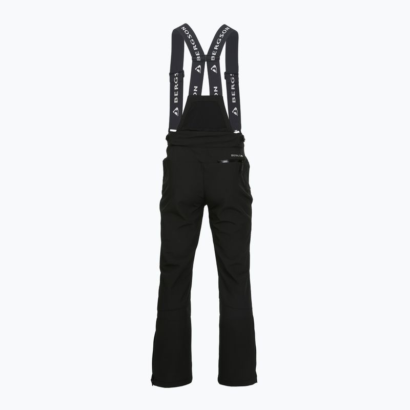 Pantaloni da sci da uomo BERGSON Magno jet black 2