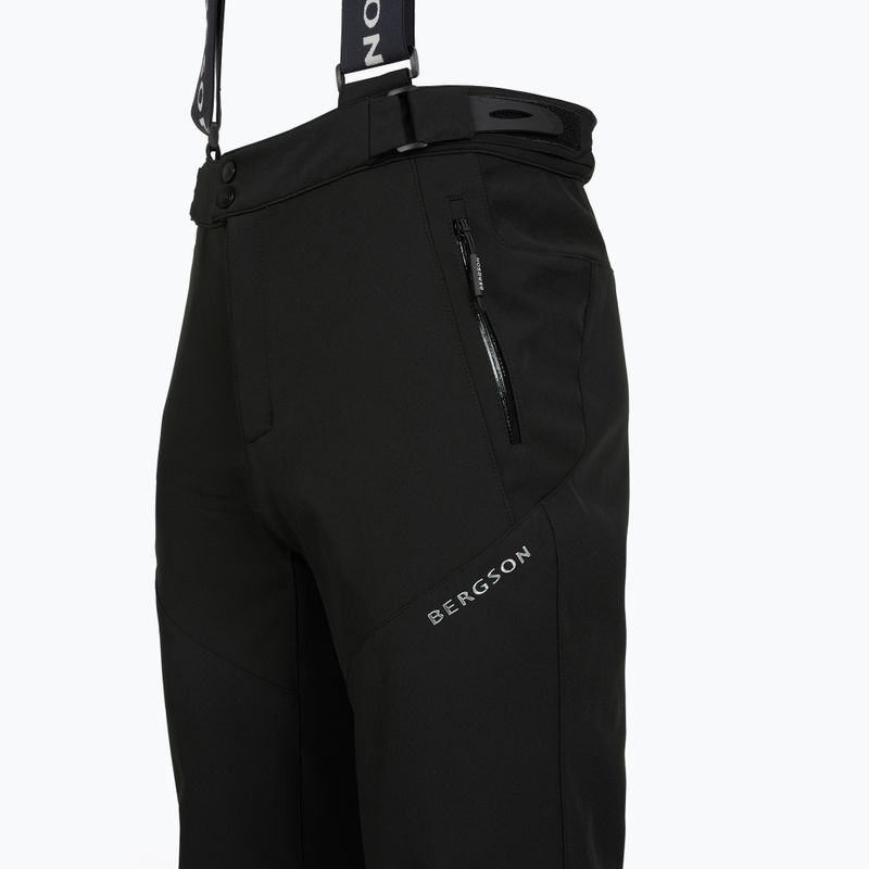 Pantaloni da sci da uomo BERGSON Magno jet black 3