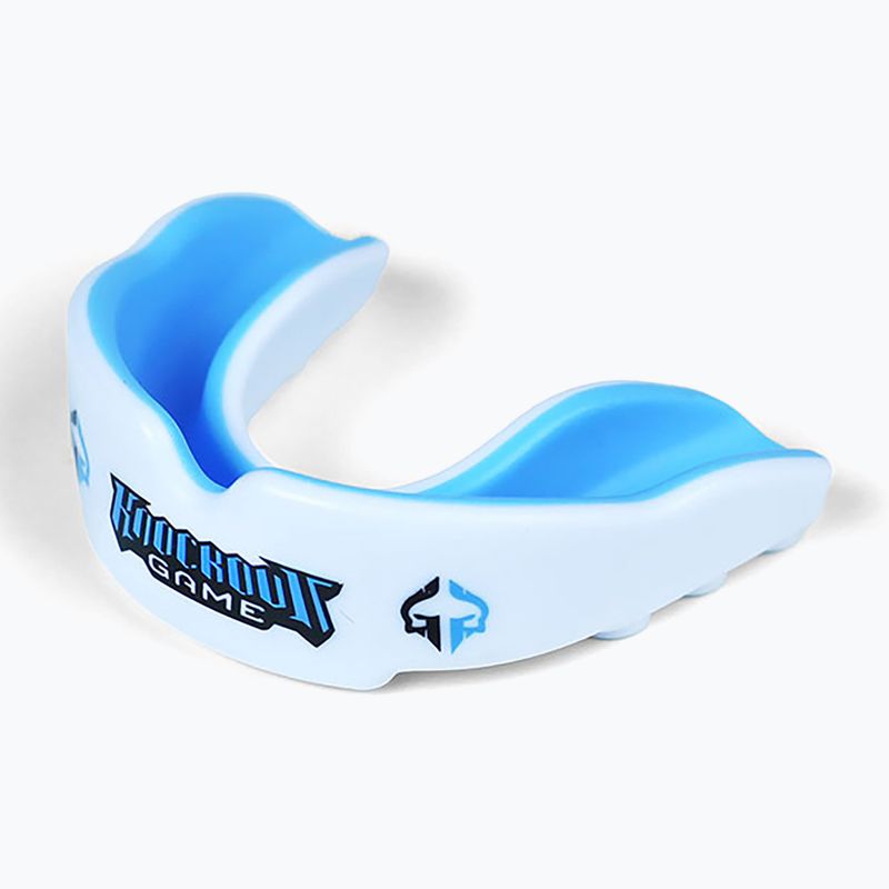 Ground Game Knockout Game Protezione della mascella bianca 2