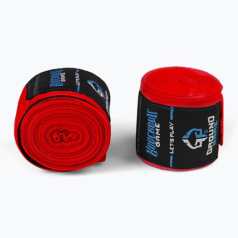 Ground Game Bende da boxe classiche rosse 2