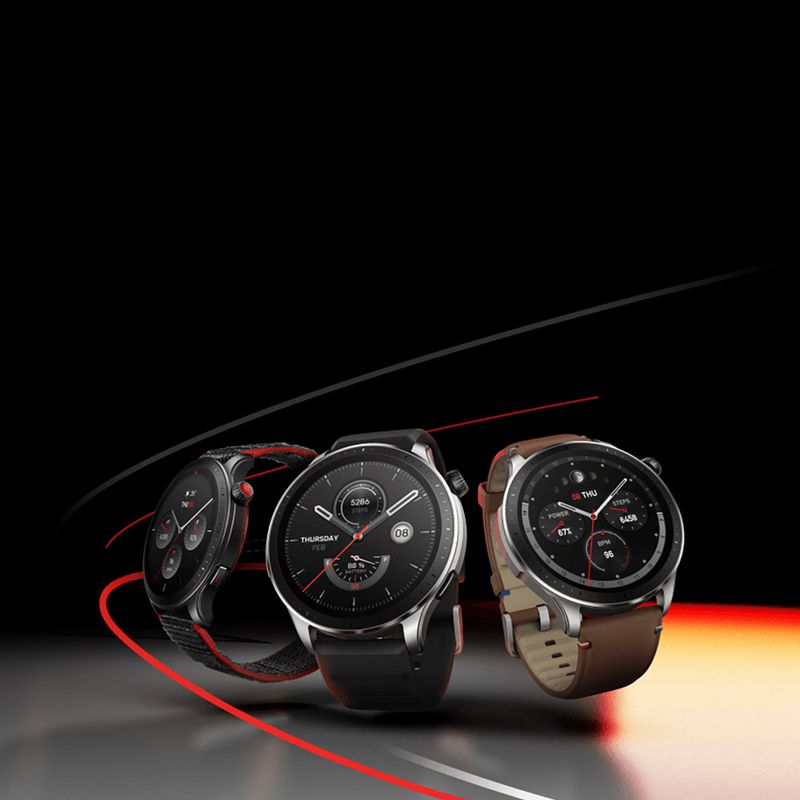Orologio Amazfit GTR 4 Superspeed + Bilancia nera W2166EU1N 12