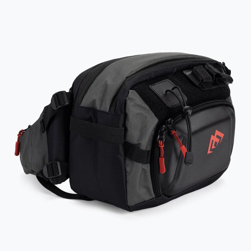 Mikado Hip PackPas borsa da pesca nera 2