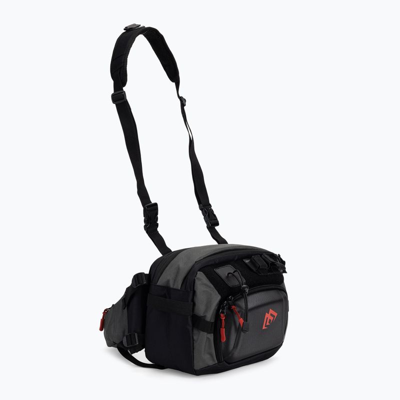 Mikado Hip PackPas borsa da pesca nera 7