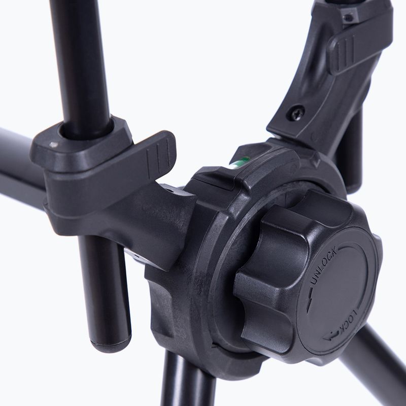 Rodpod per 3 canne Mikado Compact 3 Rod nero 2