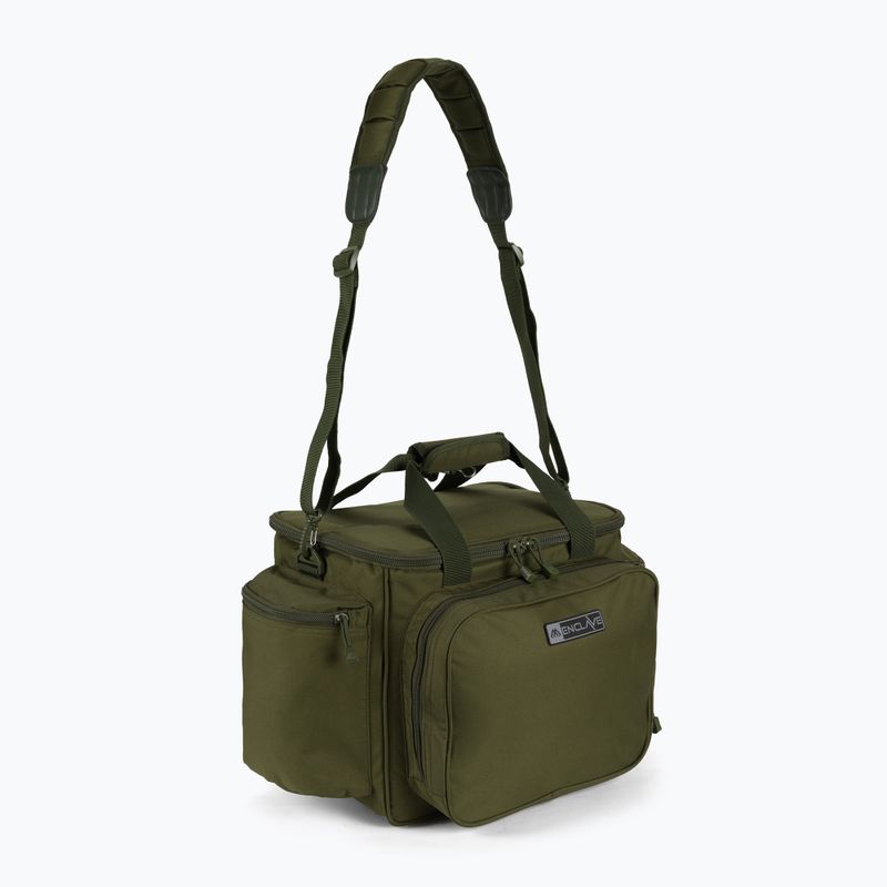Mikado UWF-017 Borsa da pesca Enclave Carryall verde 2