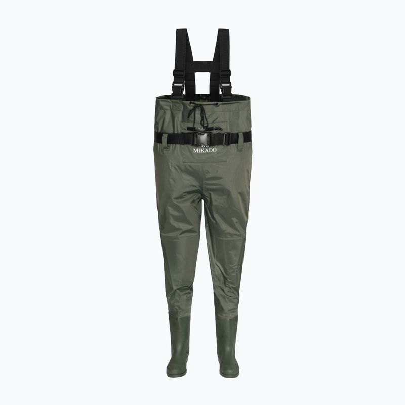 Pantaloni da pesca Mikado UMS04 verde