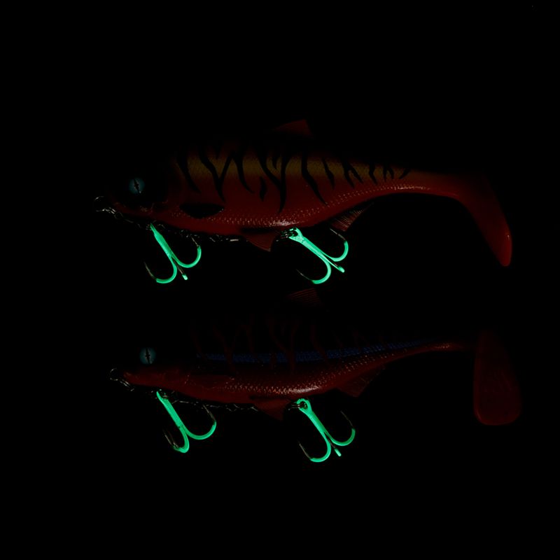 Mikado Jaws Double Evo Stinger Fluo XL rilascio esche artificiali 2