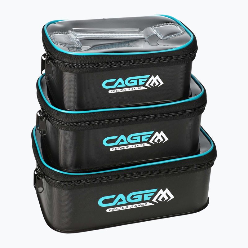 Contenitore da pesca Mikado Eva Cage ACC Box System 3 pz.